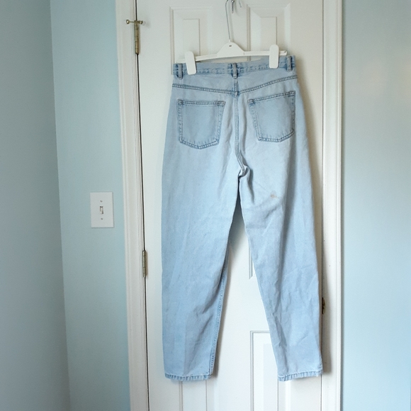 Vintage Jeans High Waisted Light Blue Size 12 - Picture 4 of 10